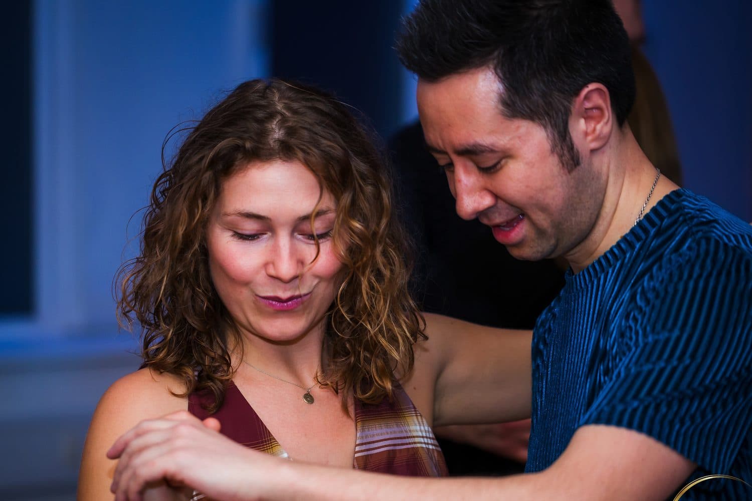 A couple dancing Urban Kiz at a C4flow Events night