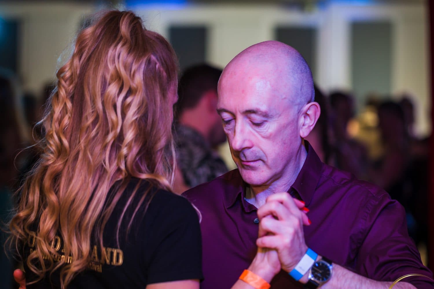 A dancer styling to the music at a C4flow Events night